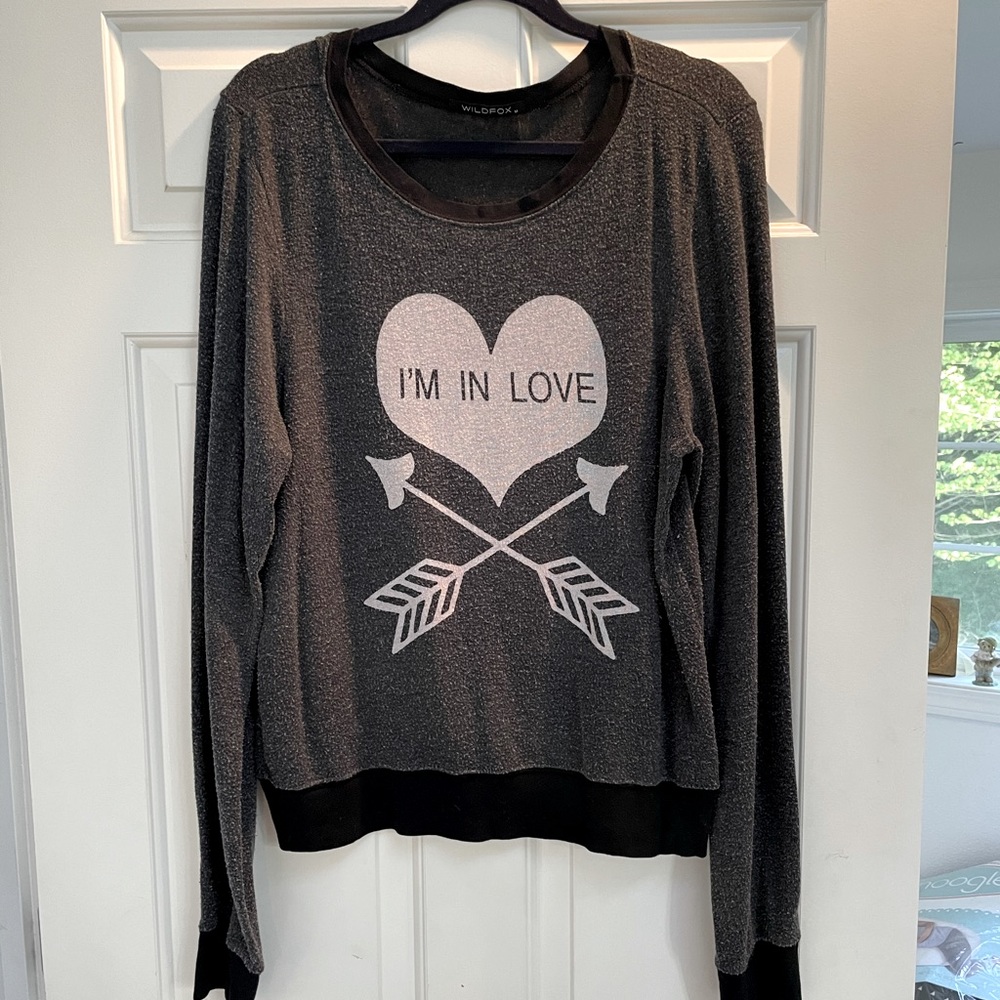 I’m In Love Wildfox Baggy Beach Jumper